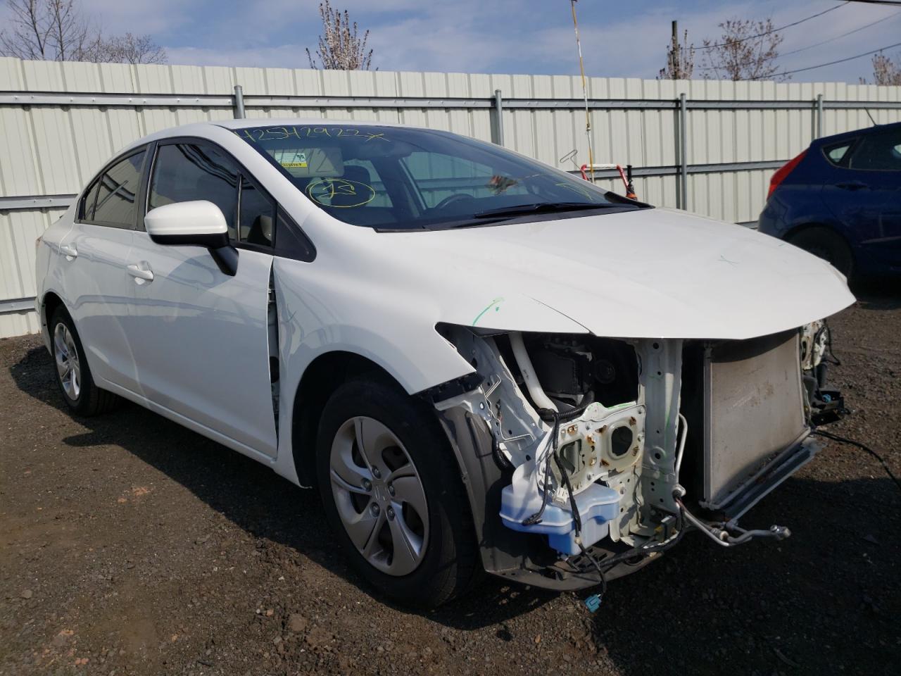 HONDA CIVIC LX 2015 with VIN 19XFB2F50FE701219 - Photo from auction