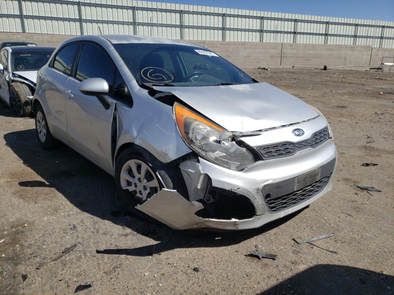 Photo 9 from auction – 2013 KIA RIO LX with VIN KNADM5A33D6295087
