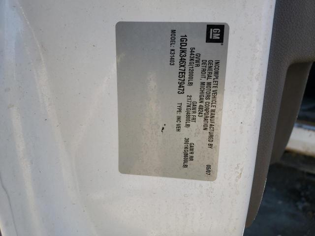Photo 10 from auction – 2007 GMC NEW SIERRA with VIN 1GDJK346X7E579473