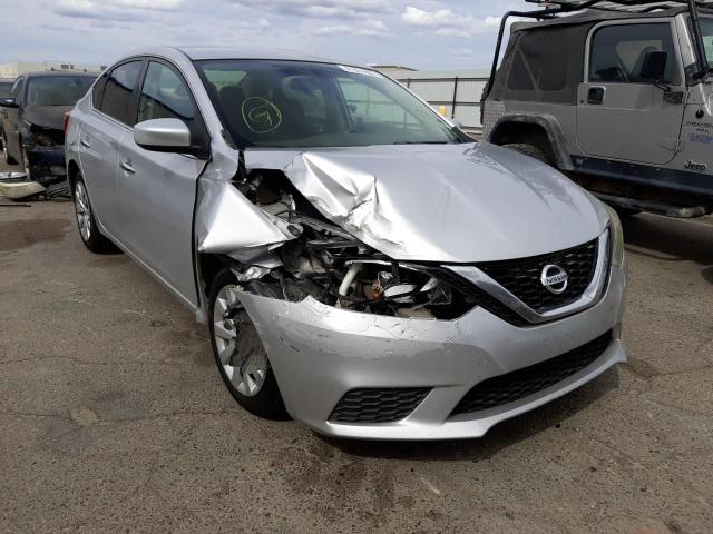NISSAN SENTRA S 2016 with VIN 3N1AB7APXGL645385 - Photo from auction