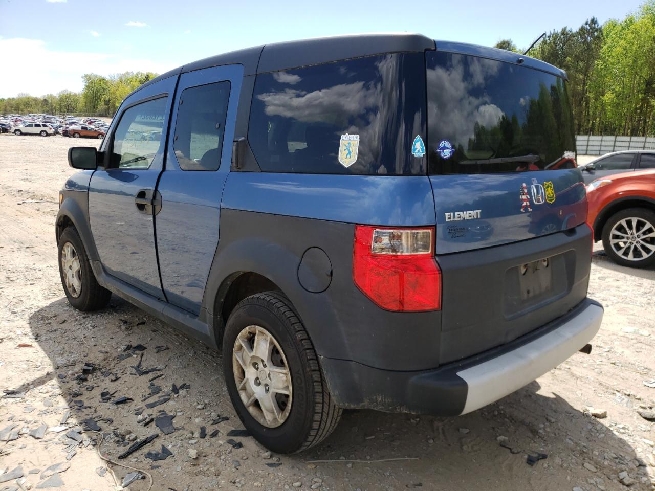 Photo 3 from auction – 2008 HONDA ELEMENT LX with VIN 5J6YH18368L015977