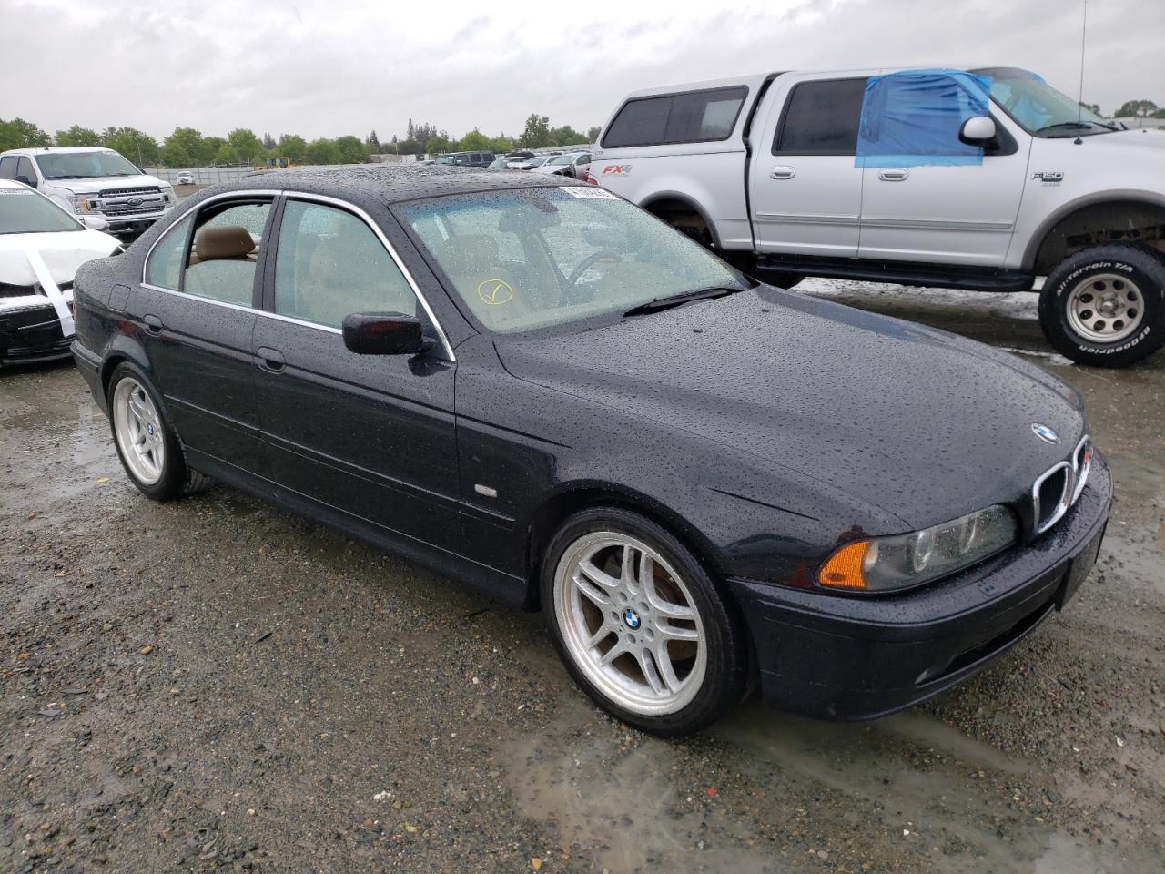 BMW 530 I 2002 with VIN WBADT53482CE93481 - Photo from auction