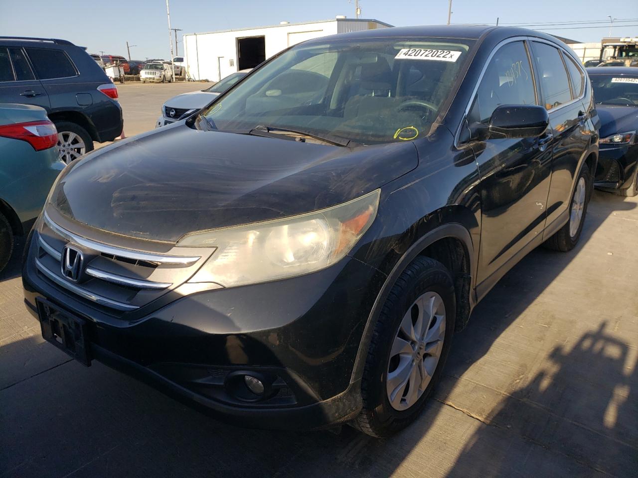 Photo 2 from auction – 2014 HONDA CR-V EX with VIN 2HKRM3H53EH562174
