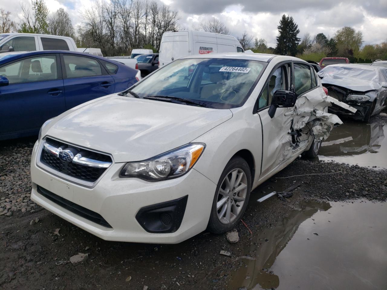 Photo 2 from auction – 2014 SUBARU IMPREZA PR with VIN JF1GPAC69E8237617