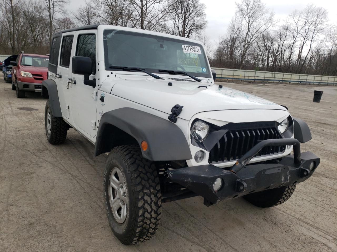 JEEP WRANGLER U 2017 with VIN 1C4BJWDG3HL688828 - Photo from auction