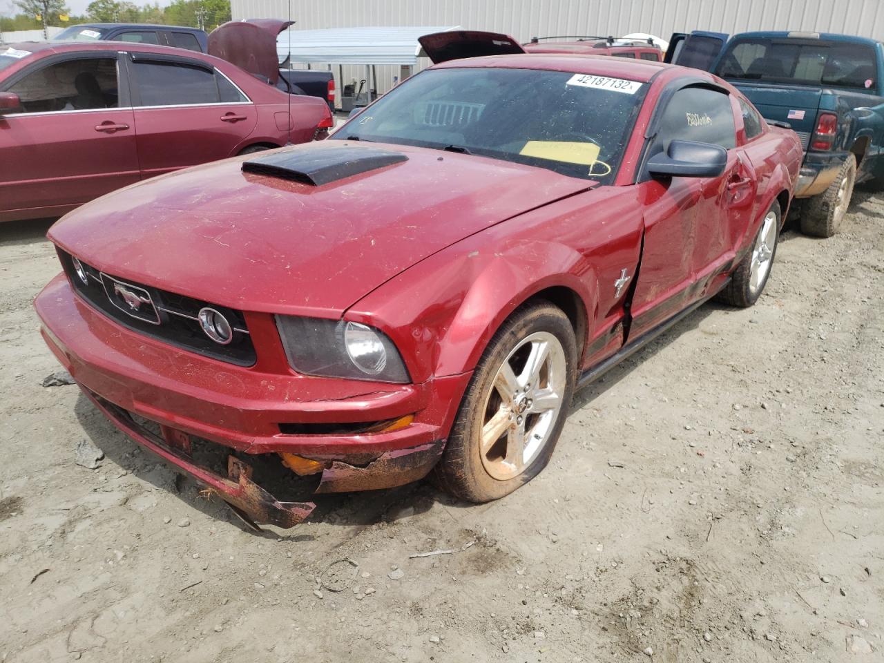 Photo 2 from auction – 2008 FORD MUSTANG with VIN 1ZVHT80N585127858