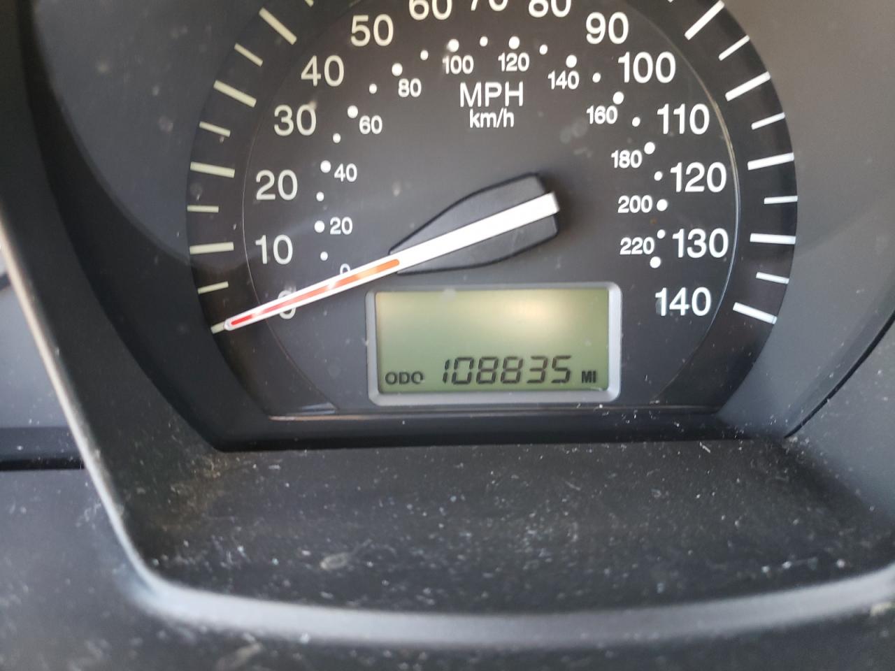 Photo 8 from auction – 2009 KIA SPECTRA EX with VIN KNAFE221695610740