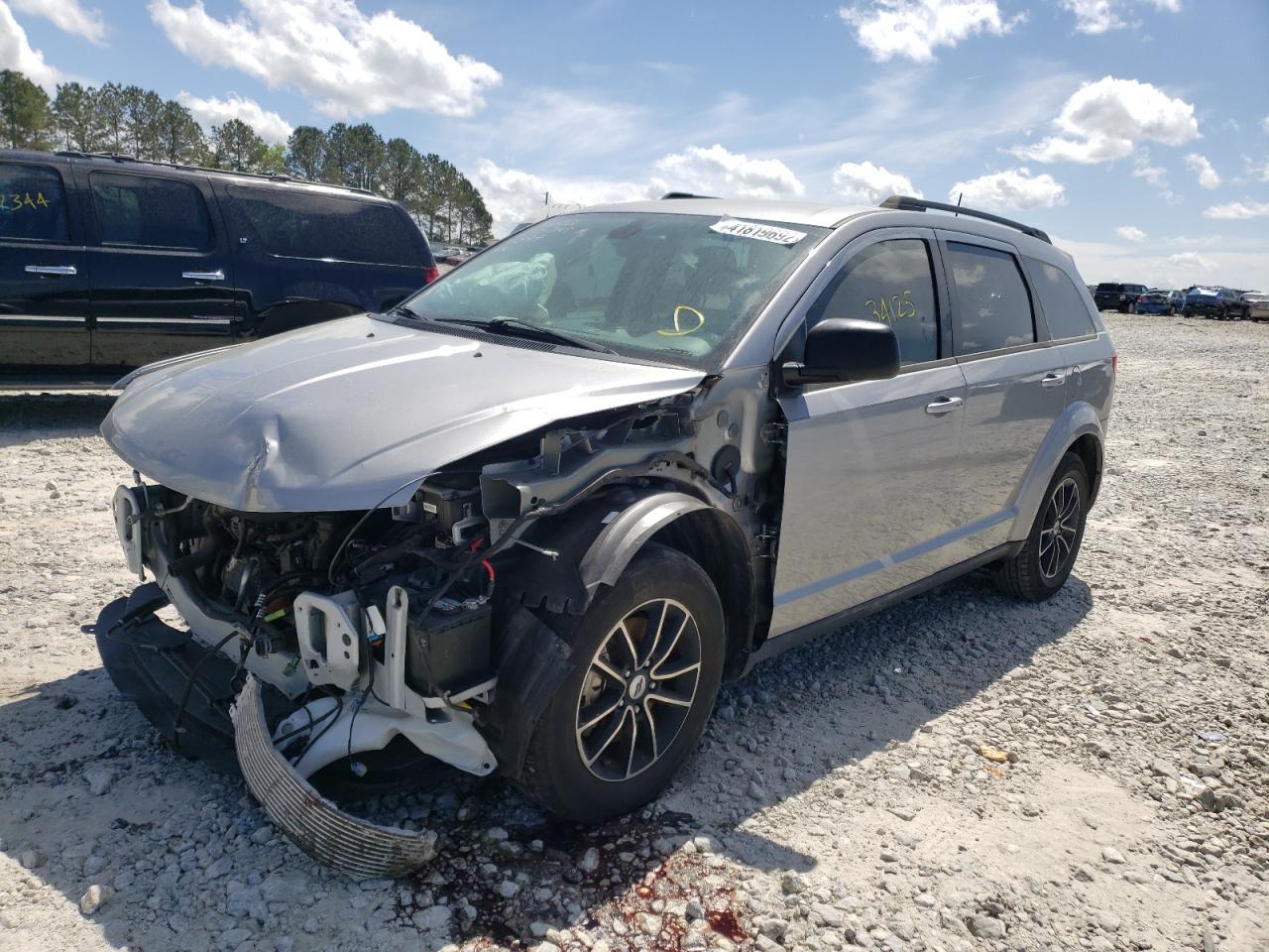 Photo 2 from auction – 2018 DODGE JOURNEY SE with VIN 3C4PDCAB3JT521397