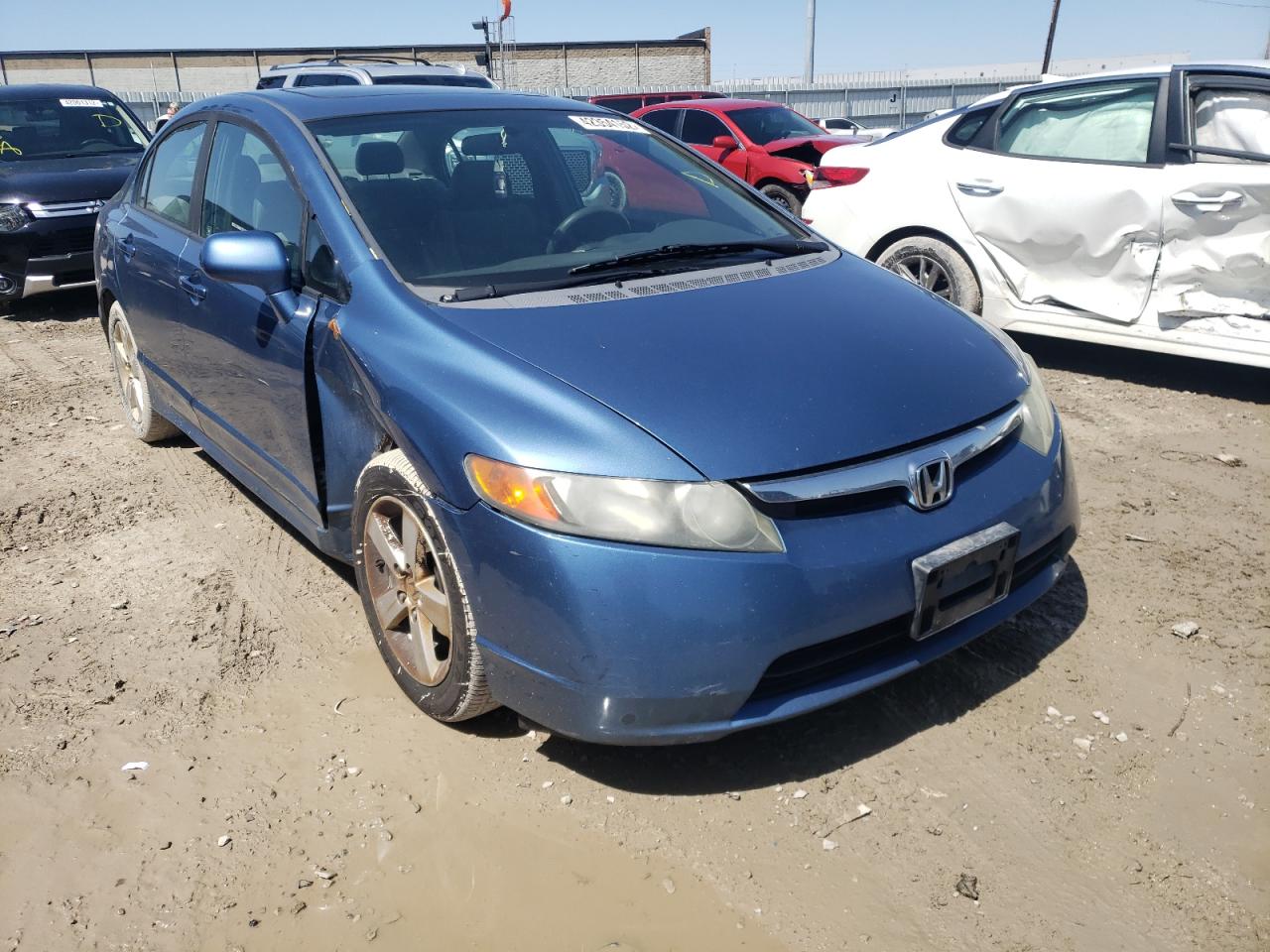 HONDA CIVIC EX 2008 with VIN 1HGFA16878L008490 - Photo from auction