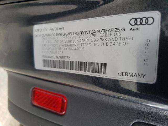 Photo 10 from auction – 2019 AUDI A5 PREMIUM with VIN WAUENCF5XKA065752