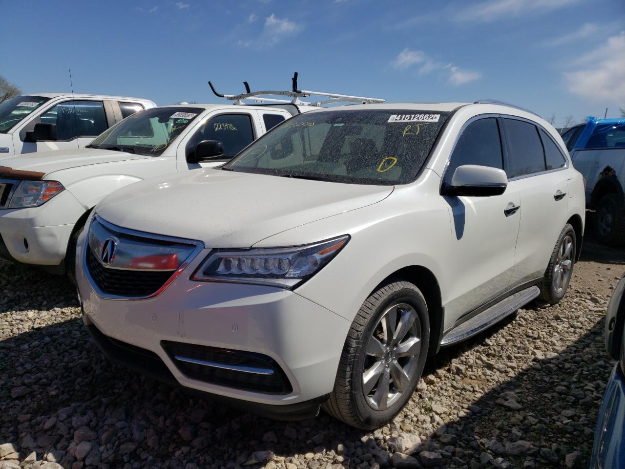 Photo 2 from auction – 2016 ACURA MDX ADVANC with VIN 5FRYD4H99GB023000