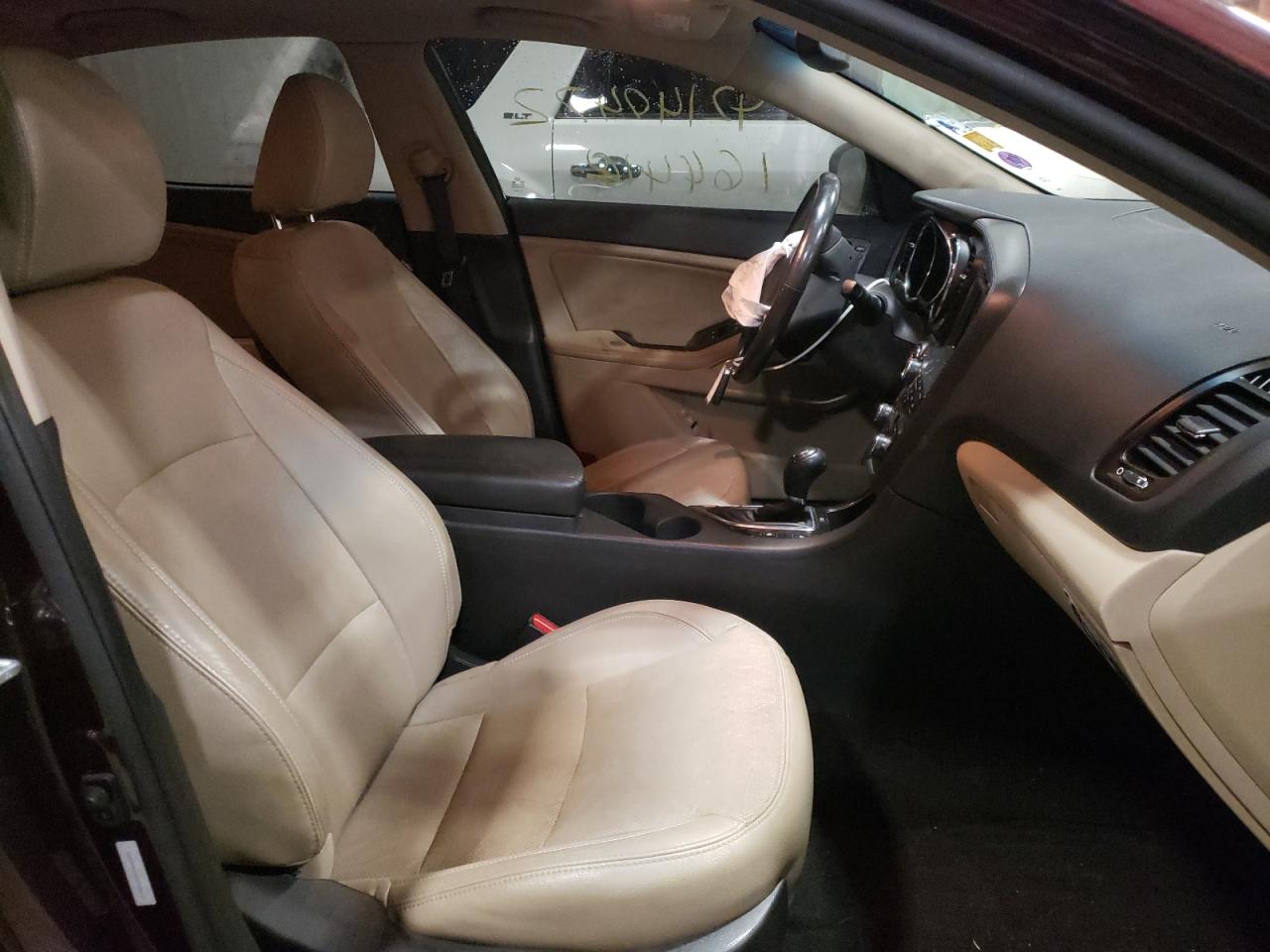 Photo 5 from auction – 2012 KIA OPTIMA EX with VIN 5XXGN4A72CG026413