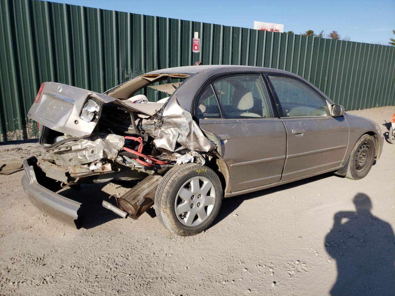 Photo 4 from auction – 2002 HONDA CIVIC EX with VIN 1HGES26702L082248