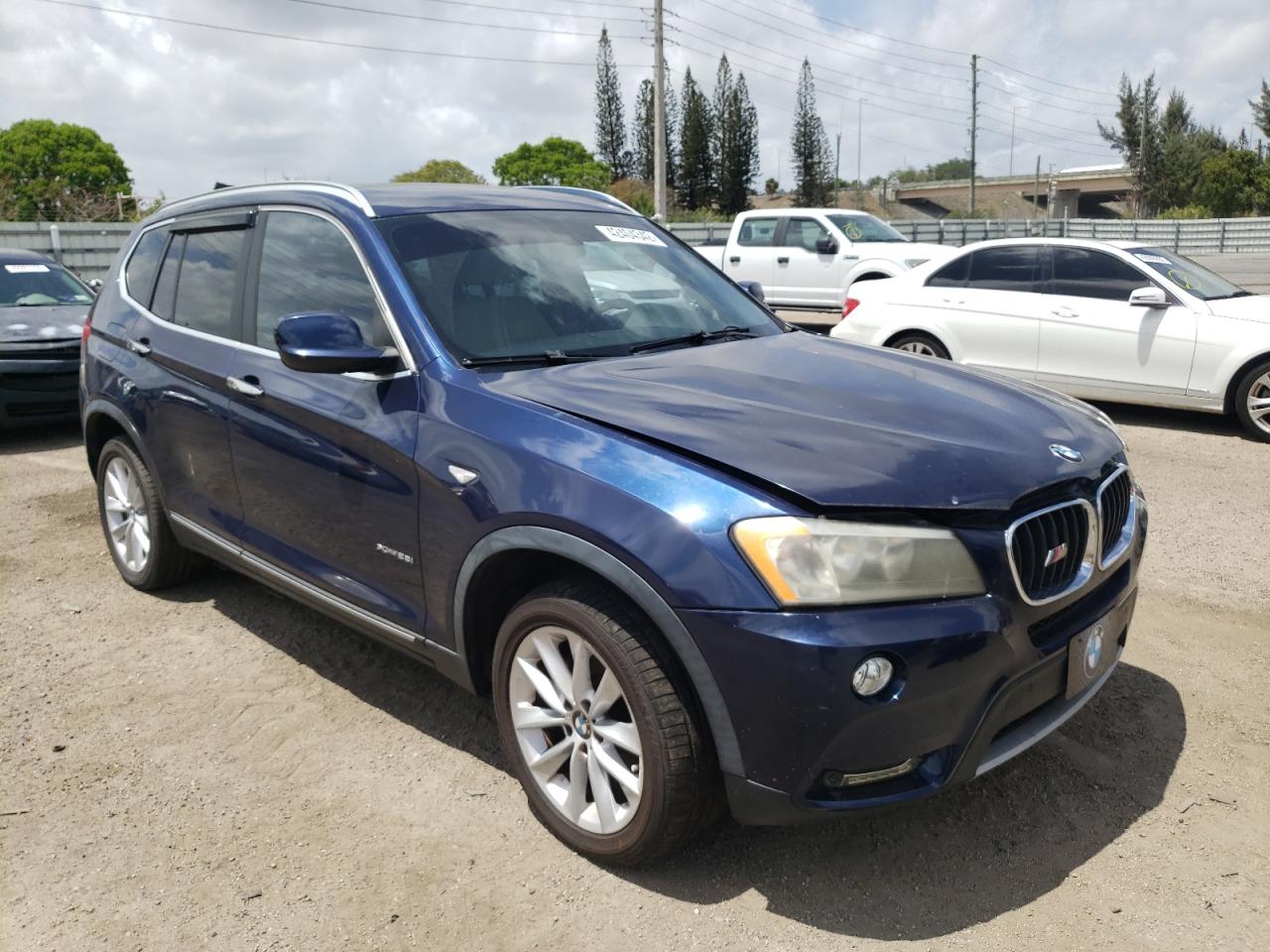 BMW X3 XDRIVE2 2013 with VIN 5UXWX9C5XD0A08180 - Photo from auction
