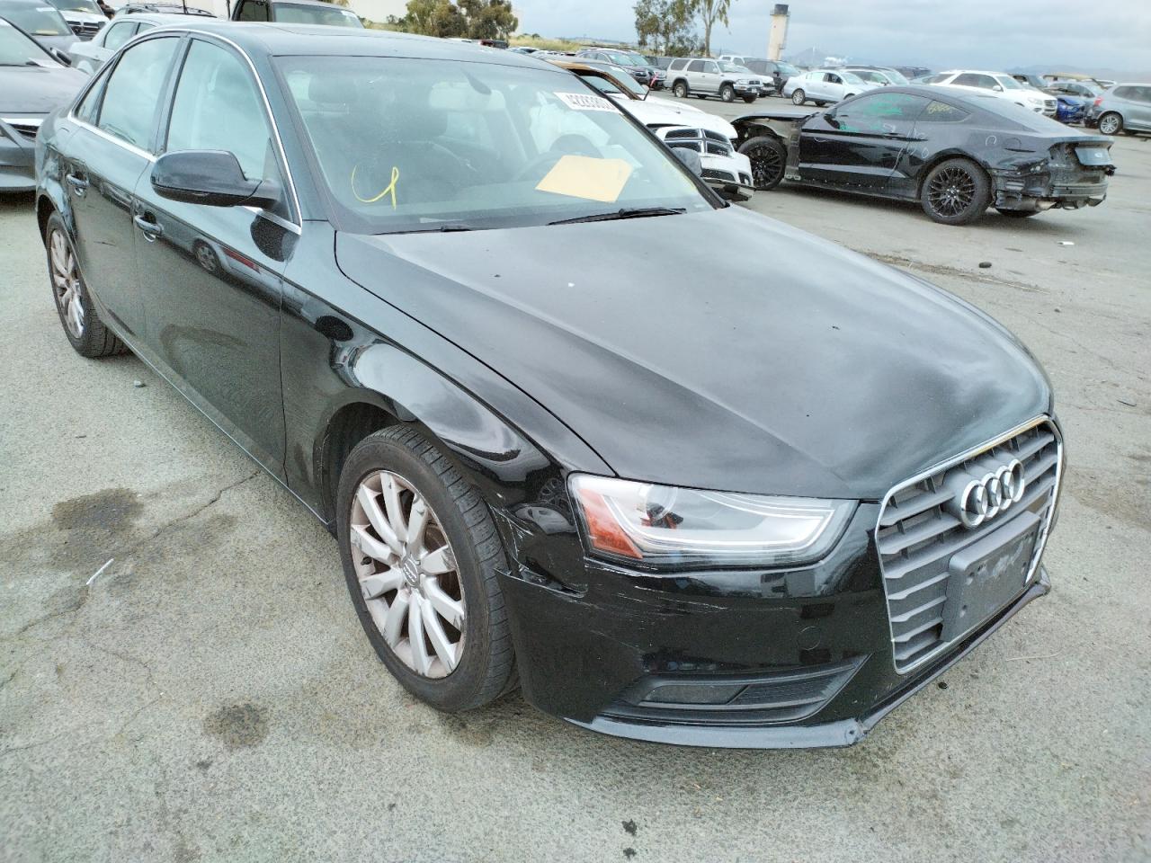 AUDI A4 PREMIUM 2013 with VIN WAUAFAFL6DN017840 - Photo from auction