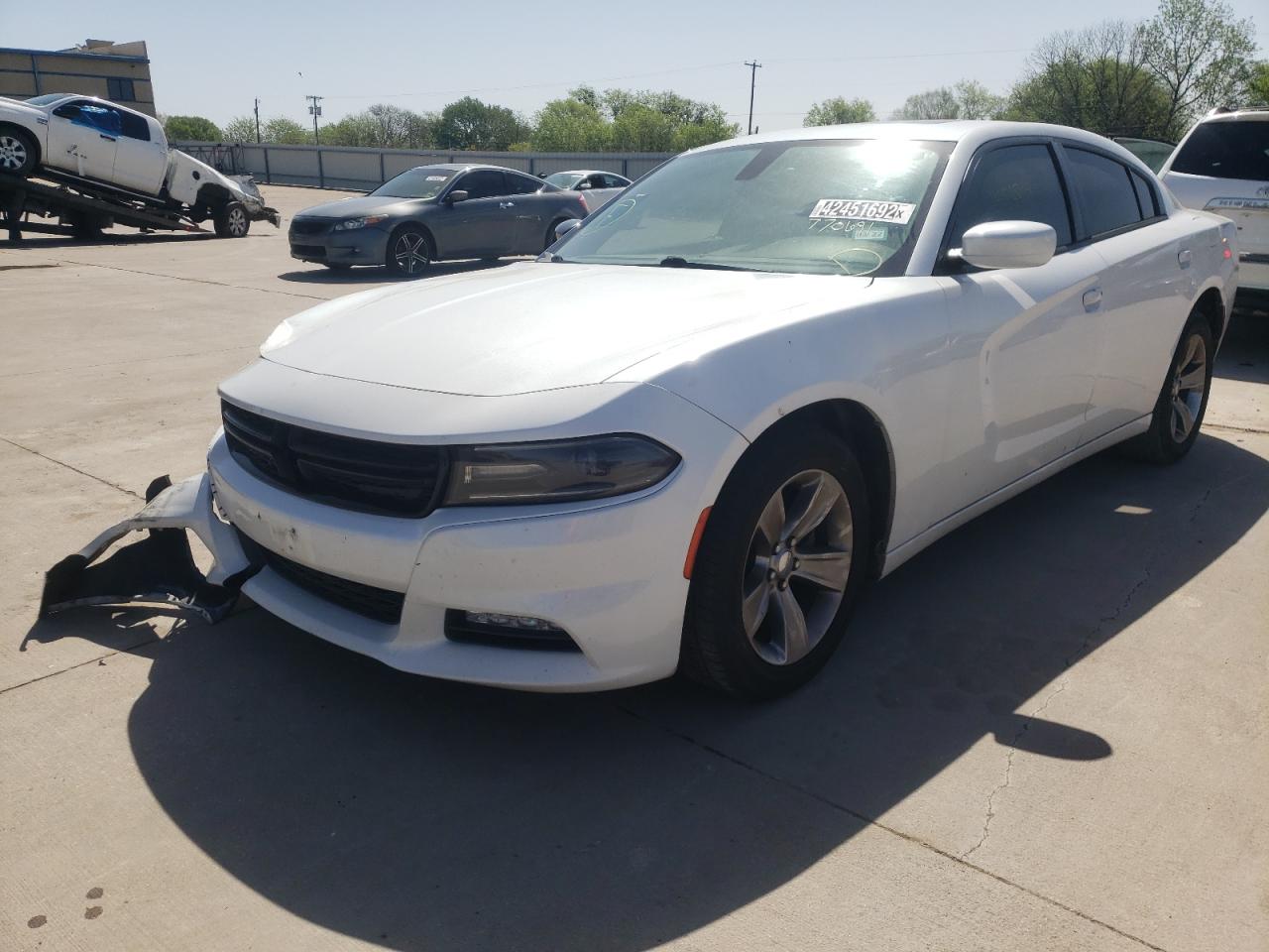 Photo 2 from auction – 2015 DODGE CHARGER SX with VIN 2C3CDXHG4FH770691