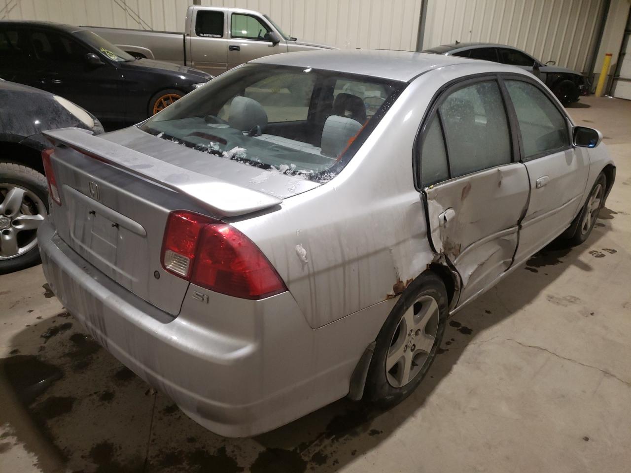 Photo 4 from auction – 2004 HONDA CIVIC SI with VIN 2HGES16824H905071