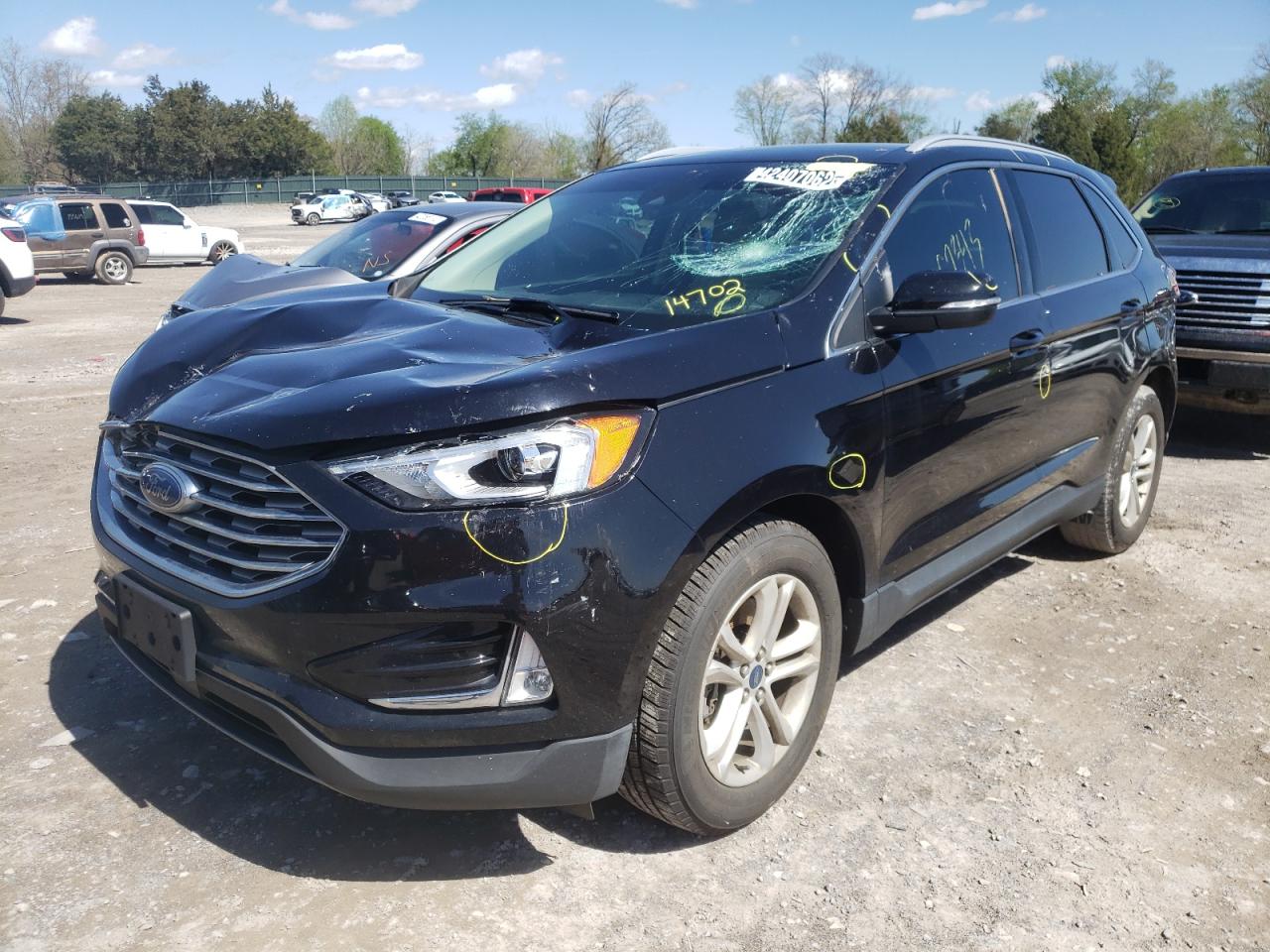 Photo 2 from auction – 2020 FORD EDGE SEL with VIN 2FMPK4J90LBB13457