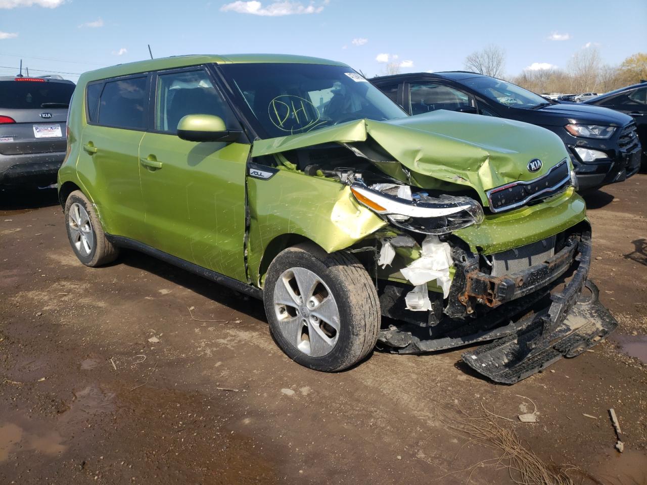 KIA SOUL 2015 with VIN KNDJN2A20F7775514 - Photo from auction