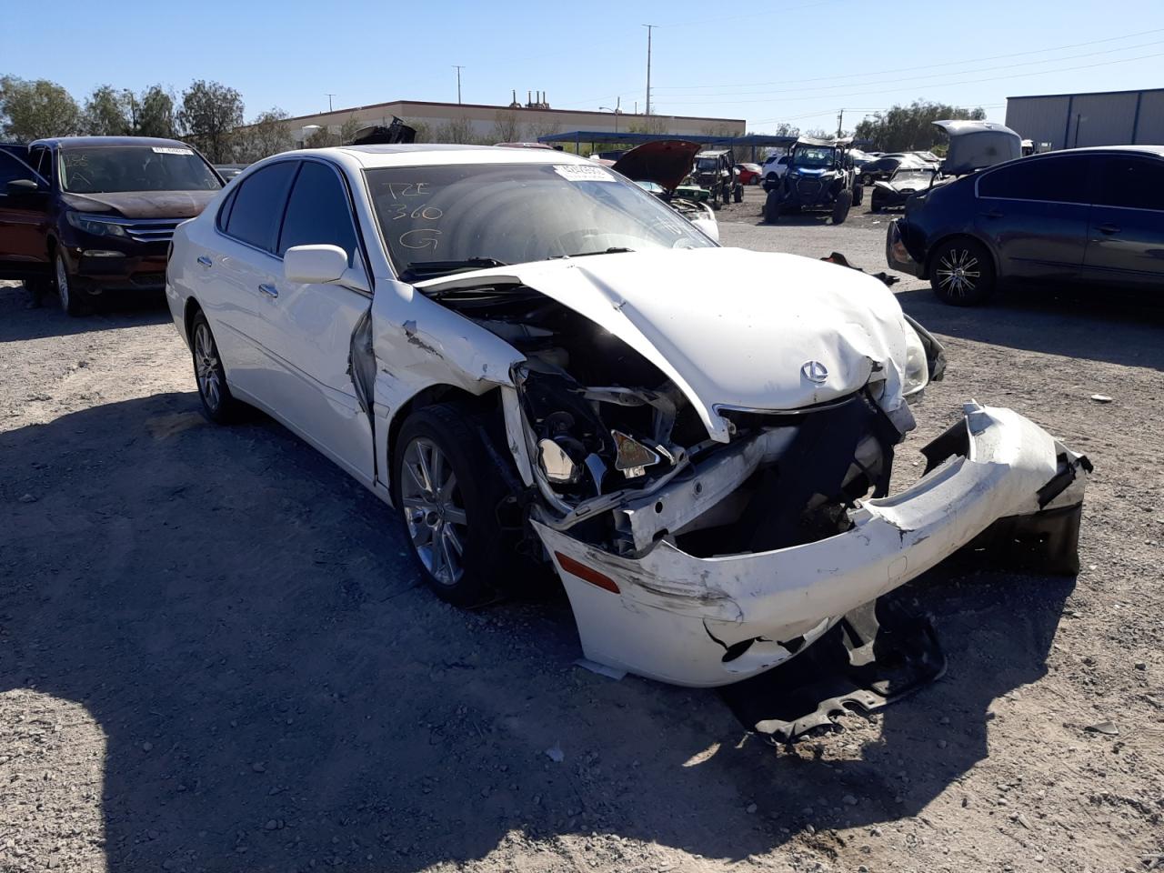 LEXUS ES 330 2005 with VIN JTHBA30GX55111510 - Photo from auction