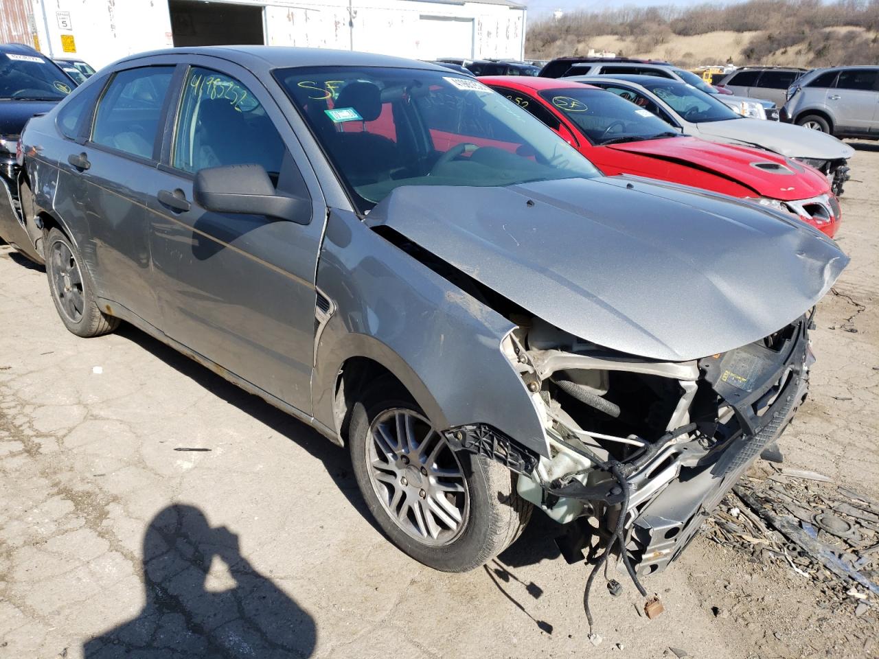 FORD FOCUS SE 2008 with VIN 1FAHP35N88W222160 - Photo from auction