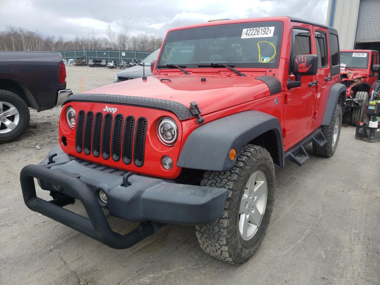 Photo 2 from auction – 2018 JEEP WRANGLER U with VIN 1C4BJWDG9JL837751