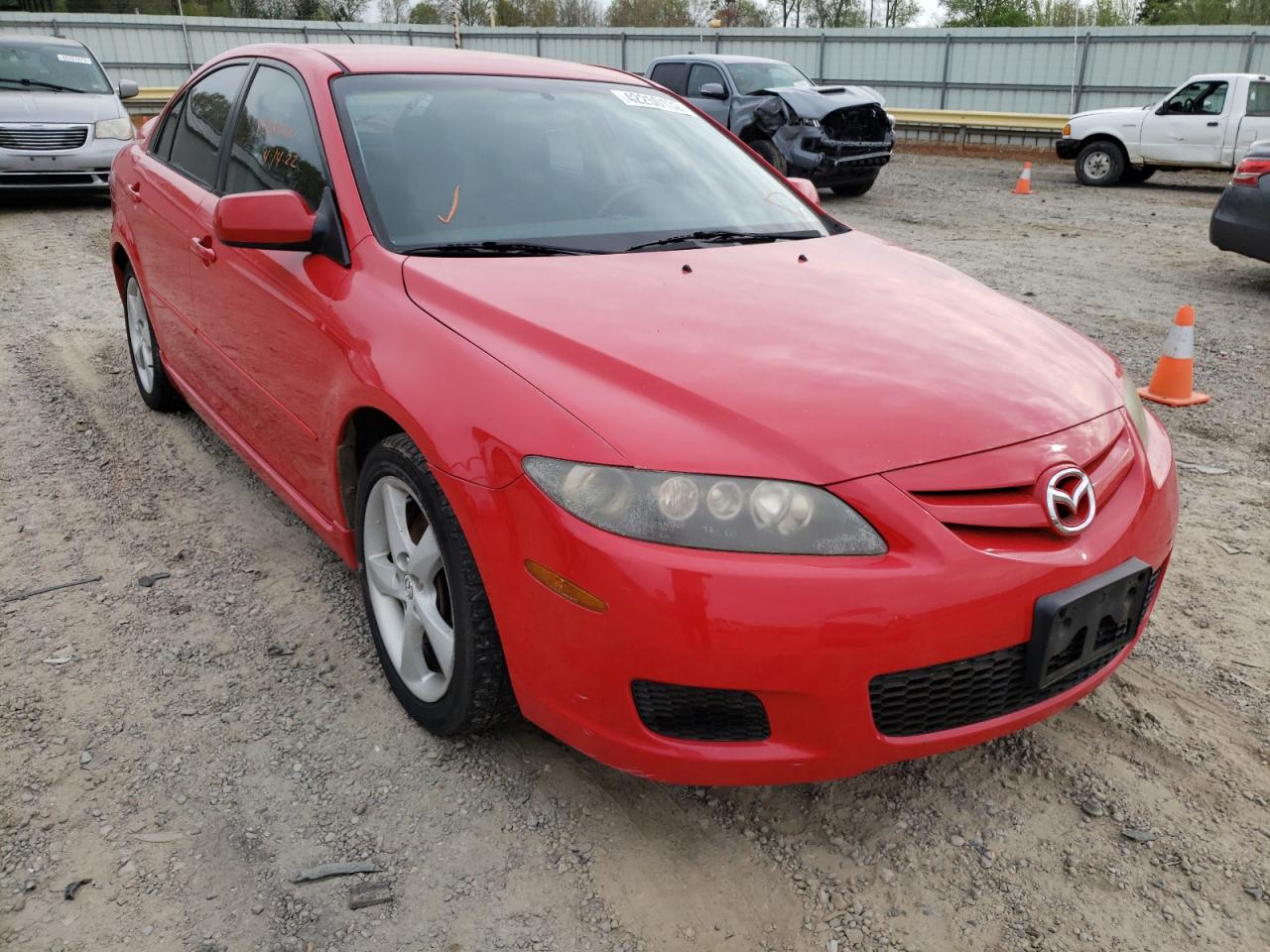 MAZDA 6 S 2007 with VIN 1YVHP84D675M02218 - Photo from auction