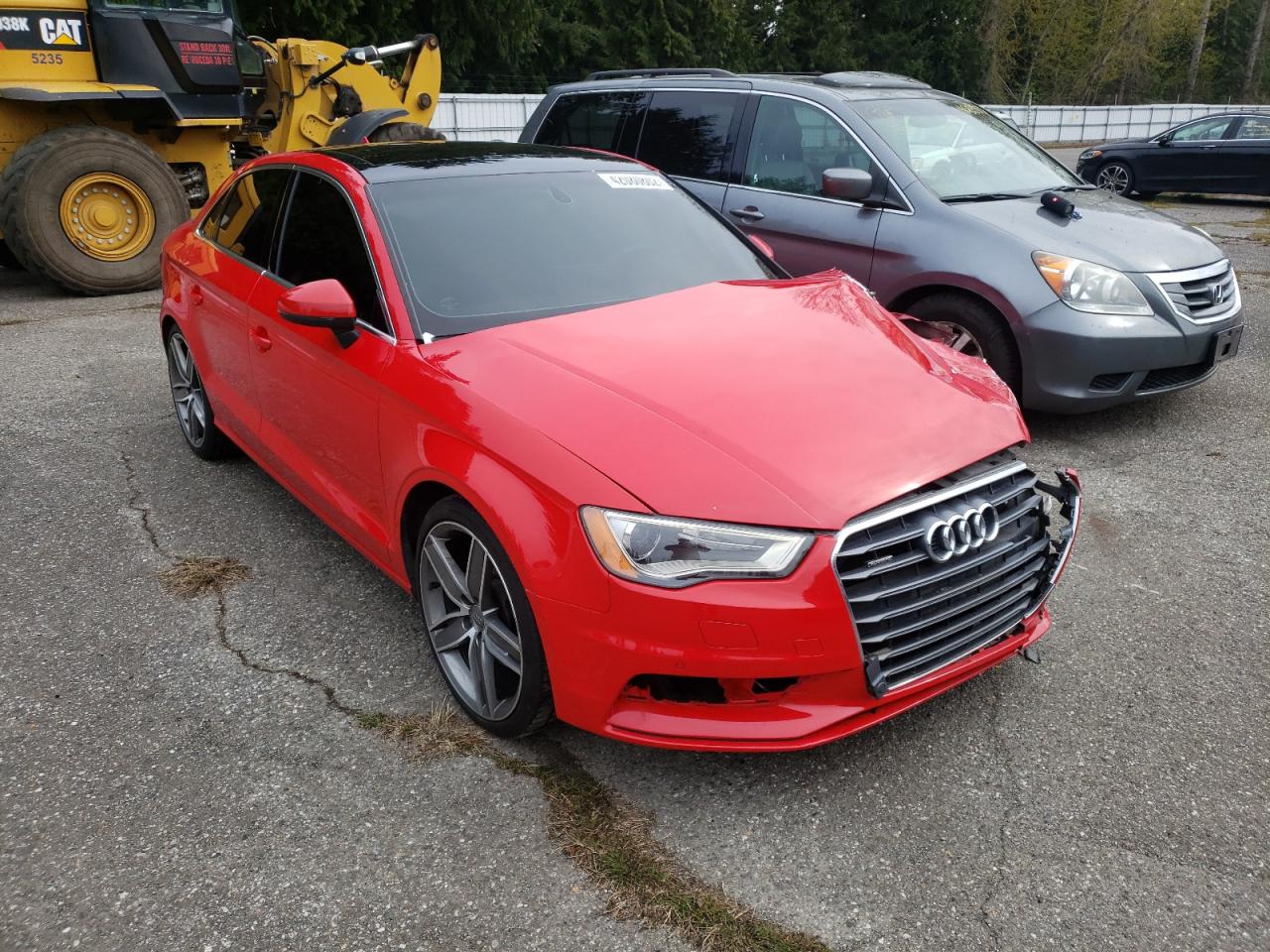 AUDI A3 PREMIUM 2015 with VIN WAUEFGFF7F1048328 - Photo from auction