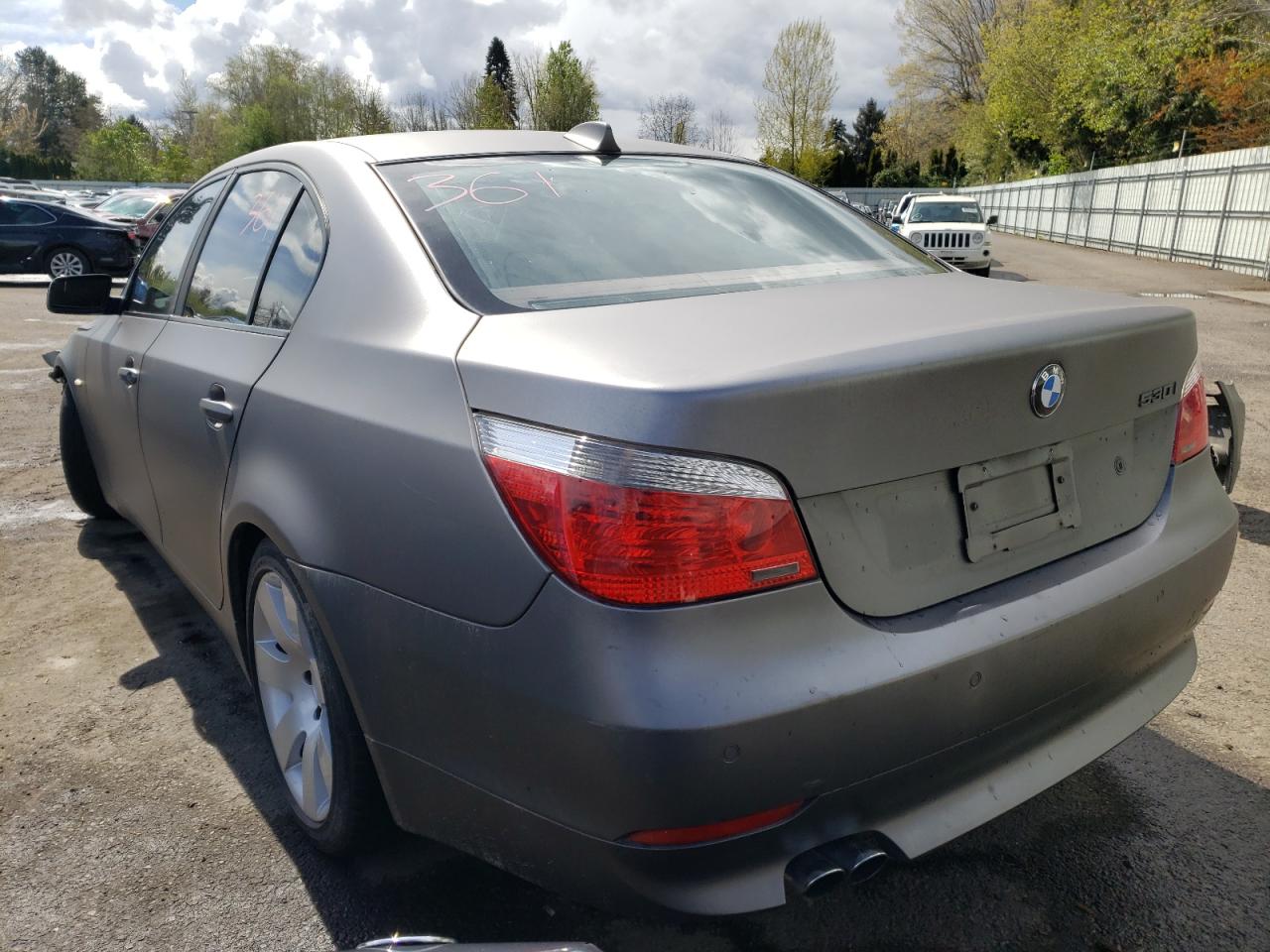 Photo 3 from auction – 2007 BMW 530 I with VIN WBANE73507B996693
