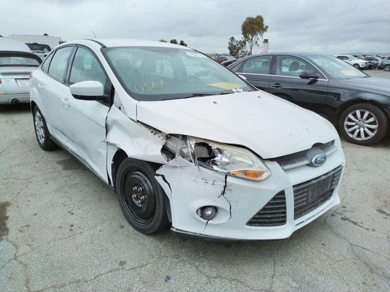 FORD FOCUS SE 2012 with VIN 1FAHP3F27CL314536 - Photo from auction