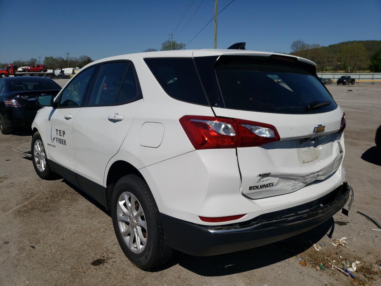 Photo 3 from auction – 2018 CHEVROLET EQUINOX LS with VIN 3GNAXHEV3JS640336