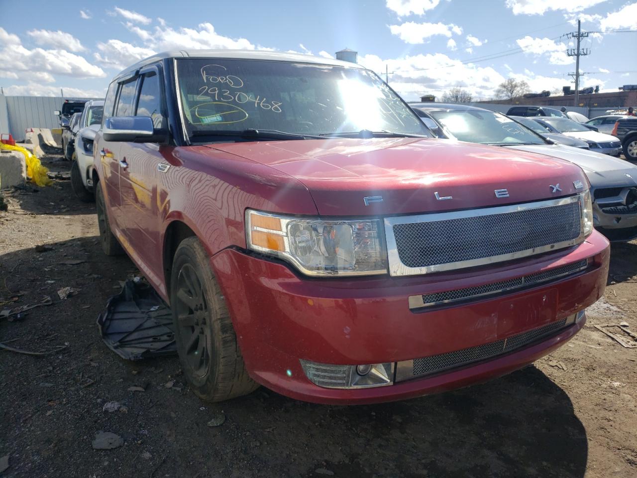 FORD FLEX SEL 2009 with VIN 2FMDK52C39BA07001 - Photo from auction