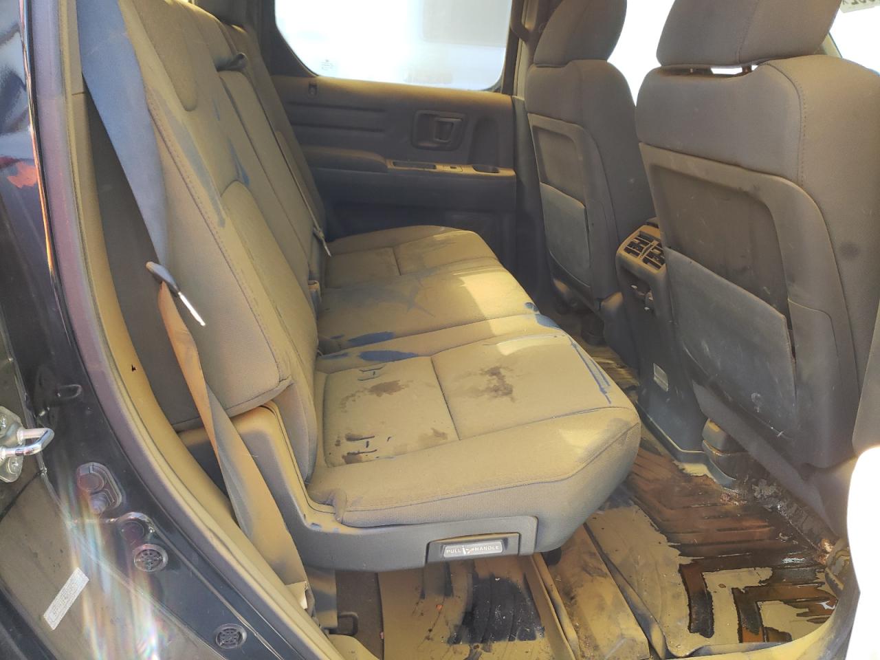 Photo 6 from auction – 2012 HONDA RIDGELINE with VIN 5FPYK1F42CB457855