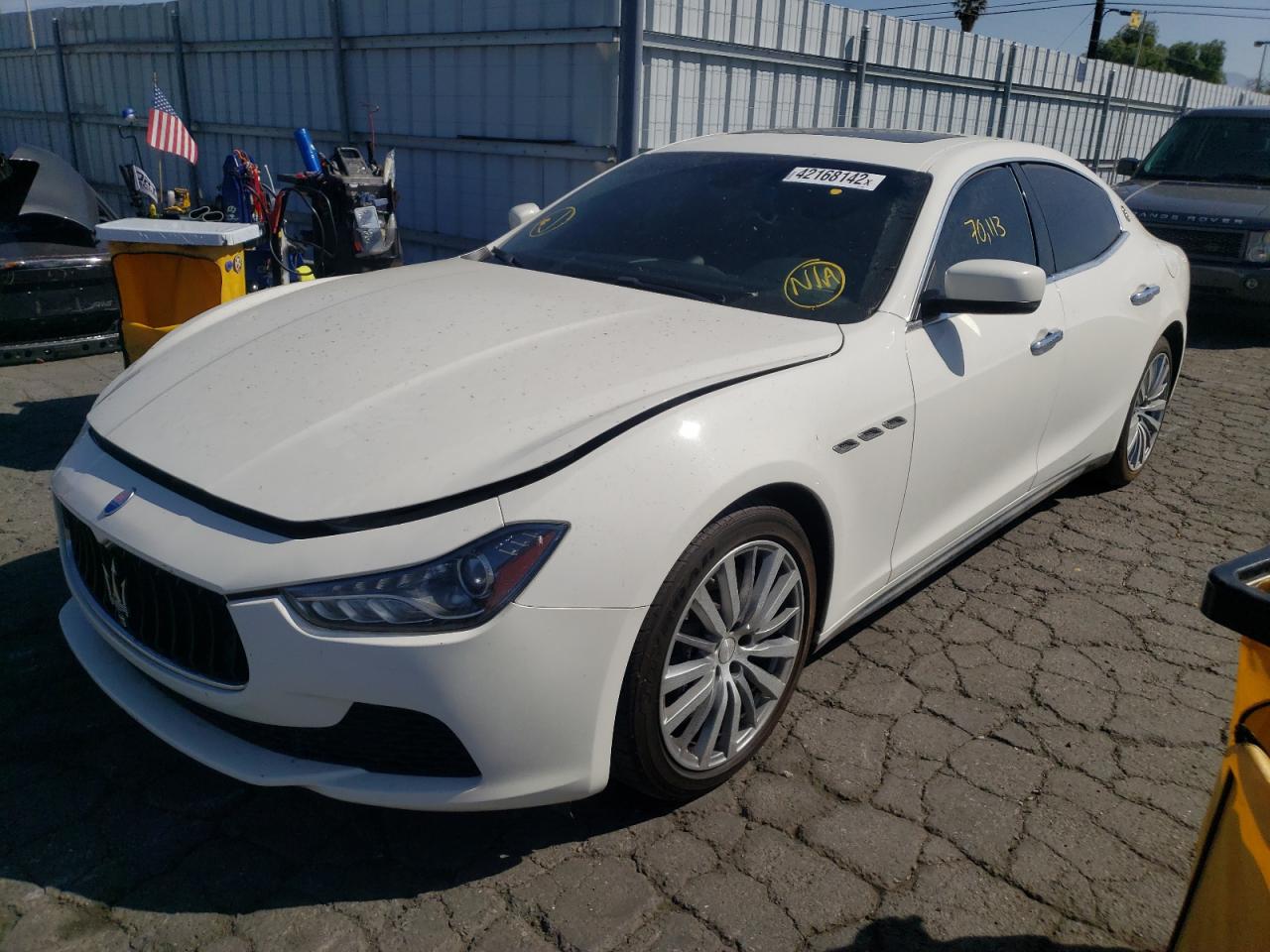 Photo 2 from auction – 2015 MASERATI GHIBLI with VIN ZAM57XSA2F1148813