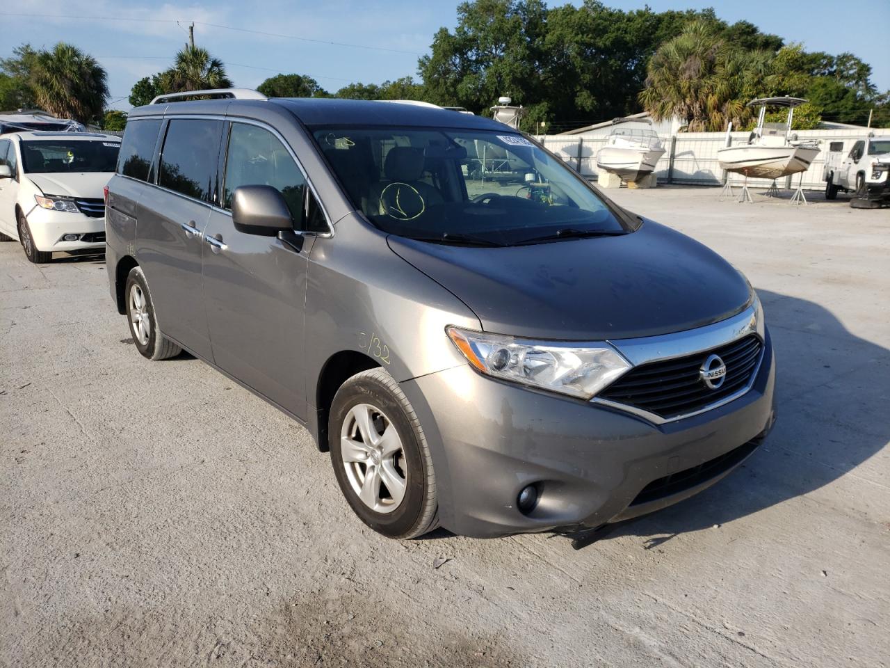 NISSAN QUEST S 2016 with VIN JN8AE2KP8G9150461 - Photo from auction