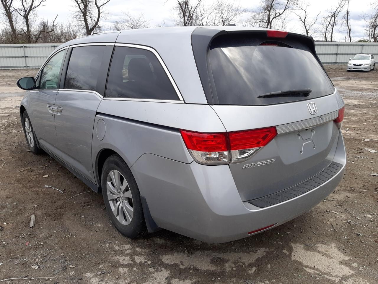 Photo 3 from auction – 2017 HONDA ODYSSEY EX with VIN 5FNRL5H62HB025628
