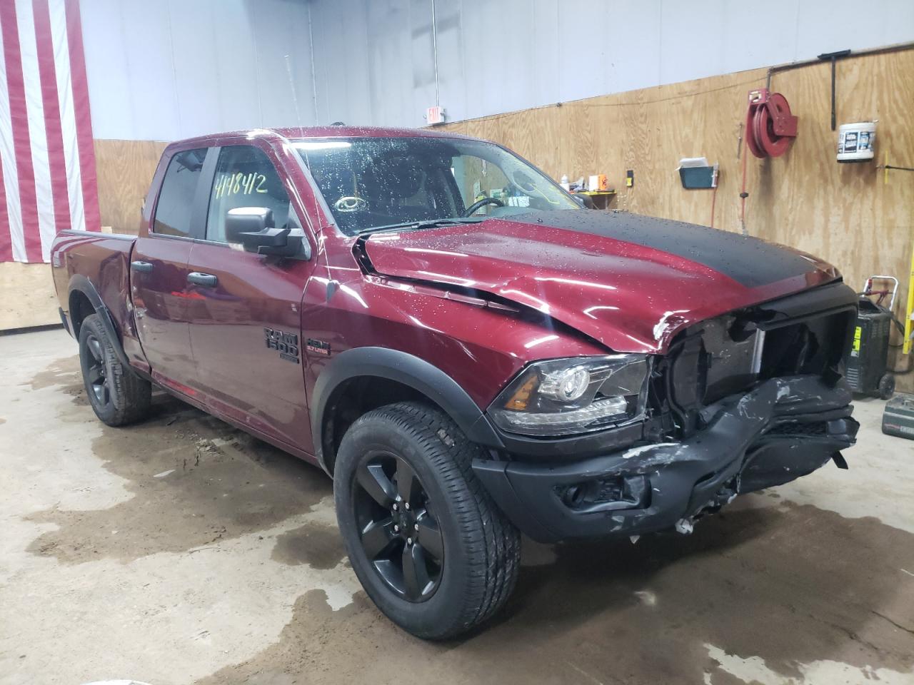 RAM 1500 CLASS 2020 with VIN 1C6RR7GT5LS151342 - Photo from auction
