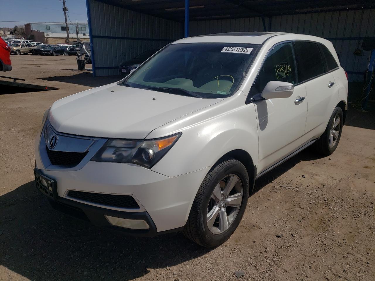 Photo 2 from auction – 2011 ACURA MDX TECHNO with VIN 2HNYD2H69BH505586