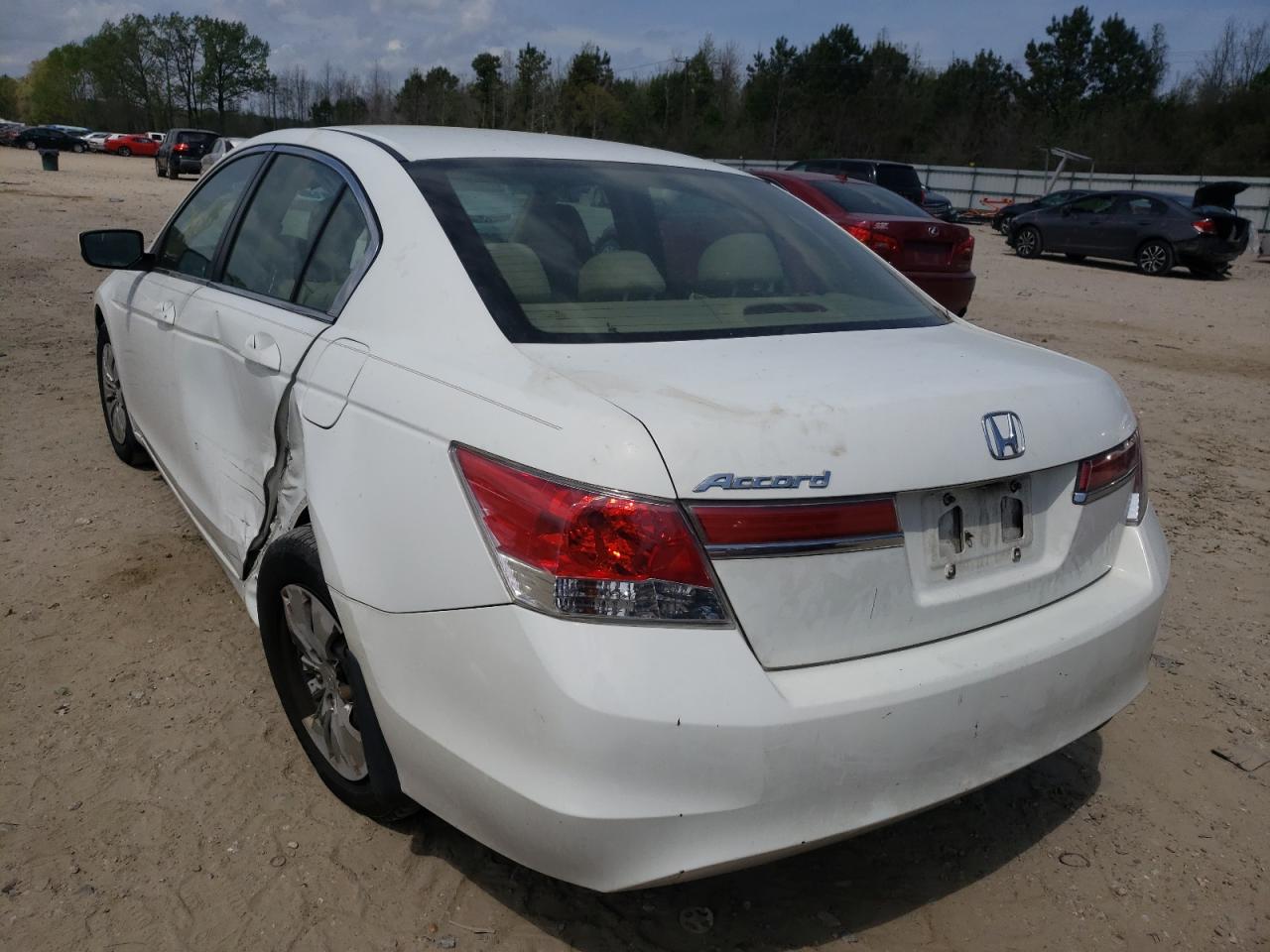 Photo 3 from auction – 2012 HONDA ACCORD LX with VIN 1HGCP2F31CA055935