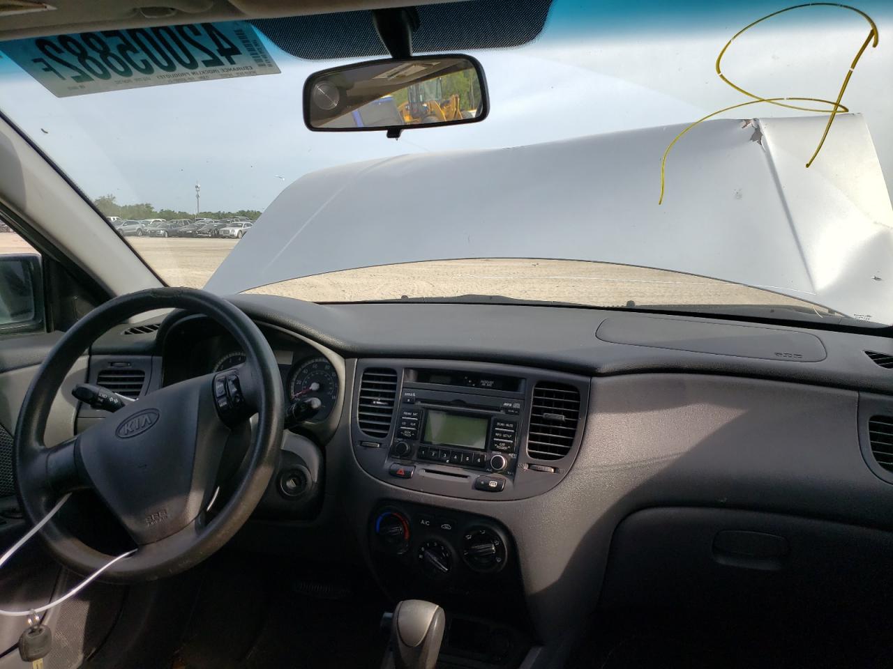 Photo 9 from auction – 2009 KIA RIO BASE with VIN KNADE223196556475