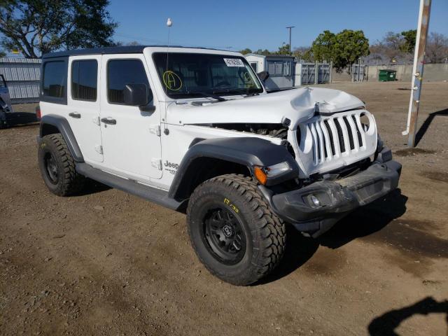 JEEP WRANGLER U 2019 with VIN 1C4HJXDN2KW567213 - Photo from auction