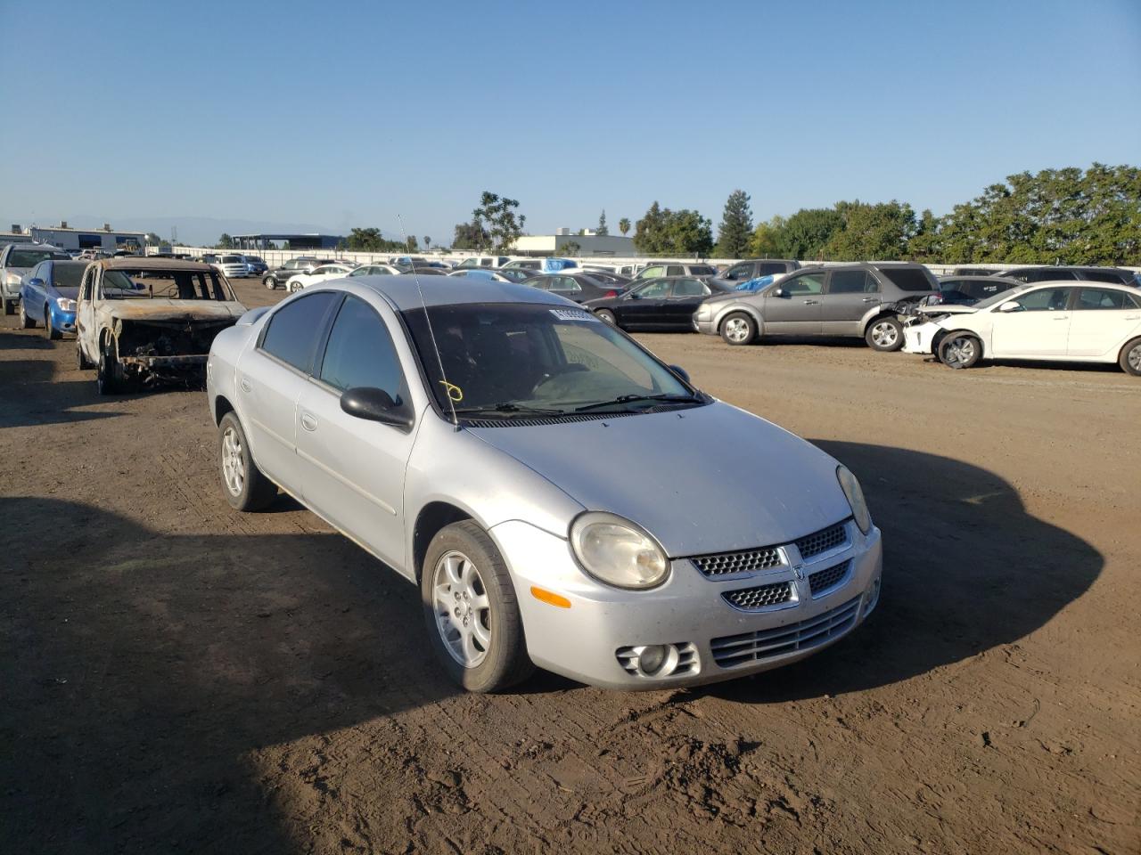 DODGE NEON SXT 2005 with VIN 1B3ES56C25D286112 - Photo from auction