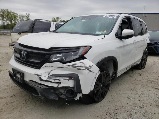 Photo 2 from auction – 2021 HONDA PILOT SE with VIN 5FNYF6H27MB065641
