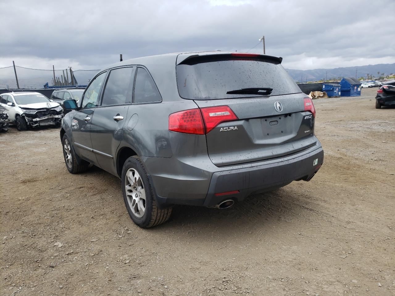 Photo 3 from auction – 2007 ACURA MDX with VIN 2HNYD282X7H527911
