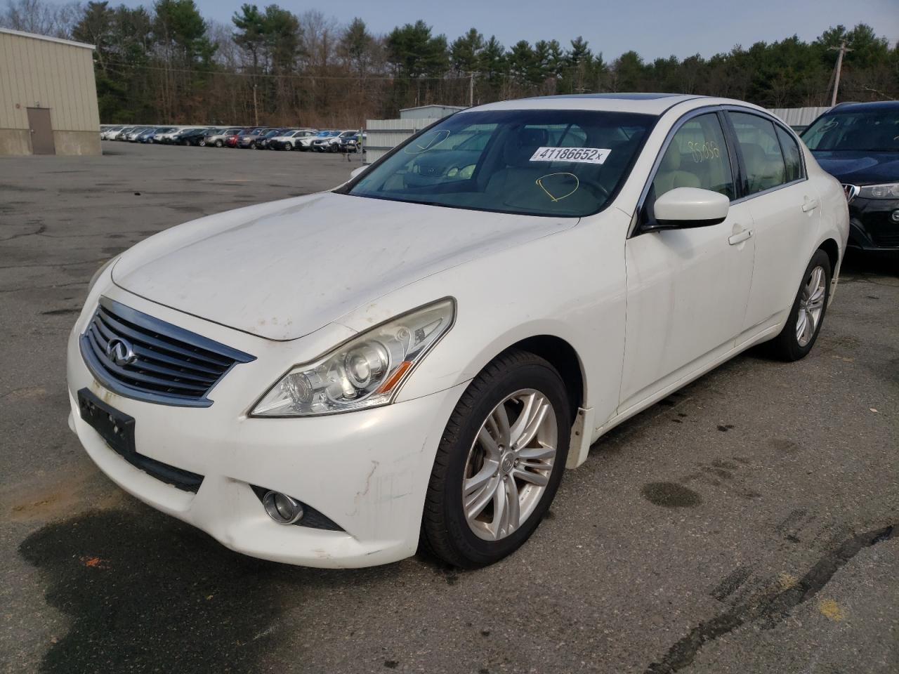 Photo 2 from auction – 2012 INFINITI G37 with VIN JN1CV6AR9CM671245