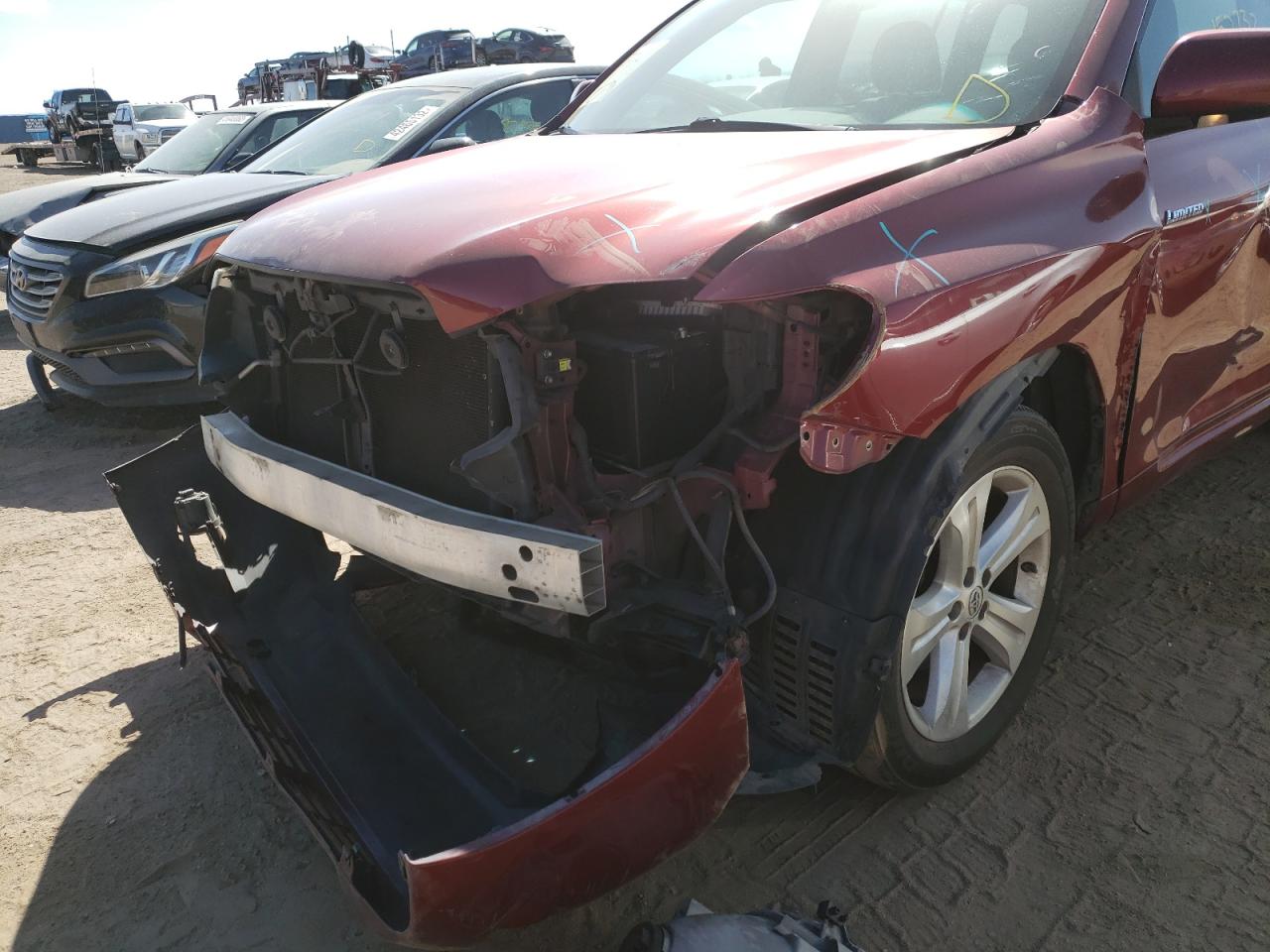 Photo 9 from auction – 2010 TOYOTA HIGHLANDER with VIN 5TDYK3EH3AS022859
