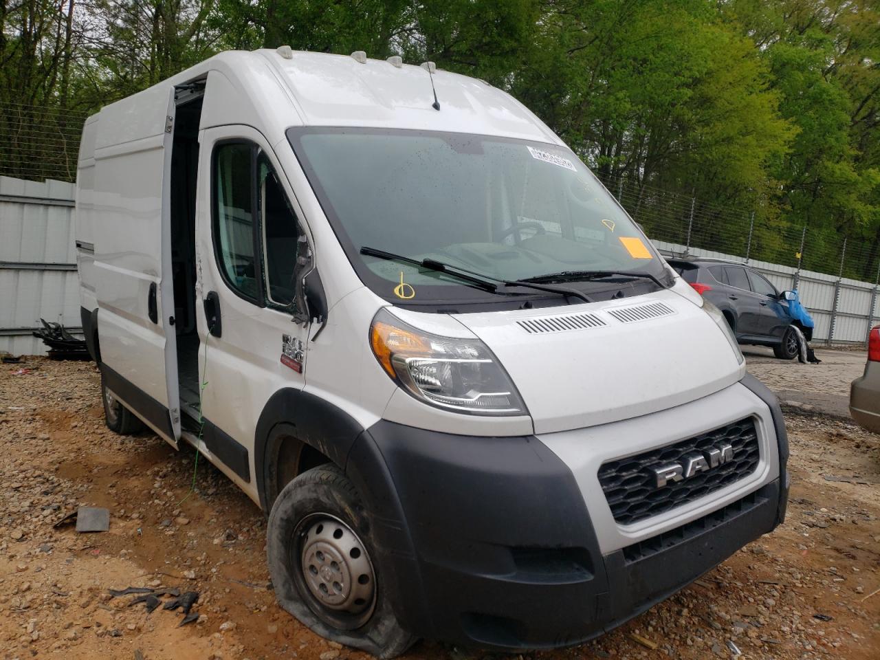 RAM PROMASTER 2019 with VIN 3C6TRVBG2KE554006 - Photo from auction