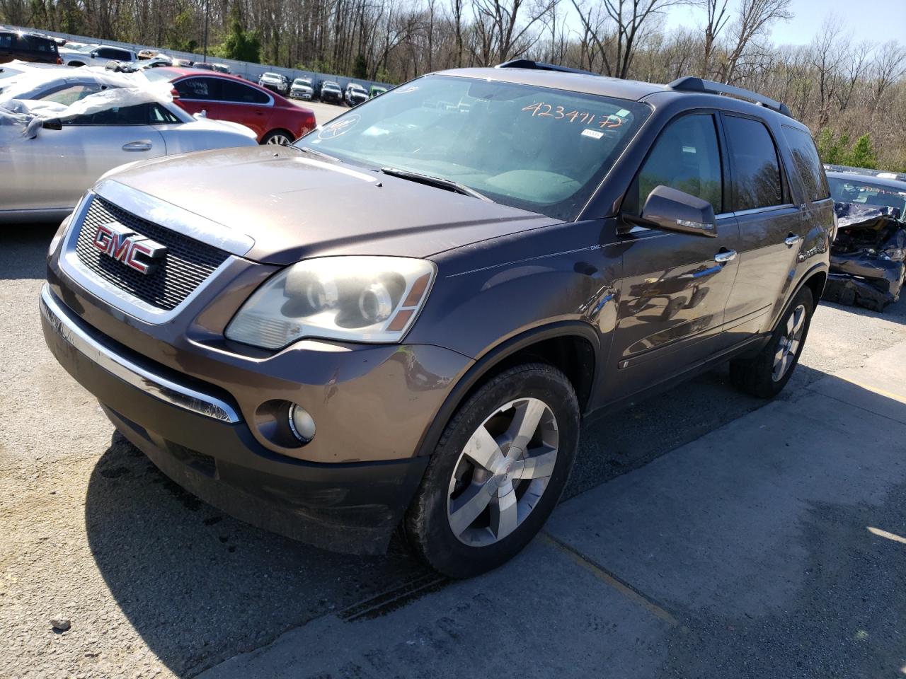 Photo 2 from auction – 2010 GMC ACADIA SLT with VIN 1GKLRMED8AJ170094