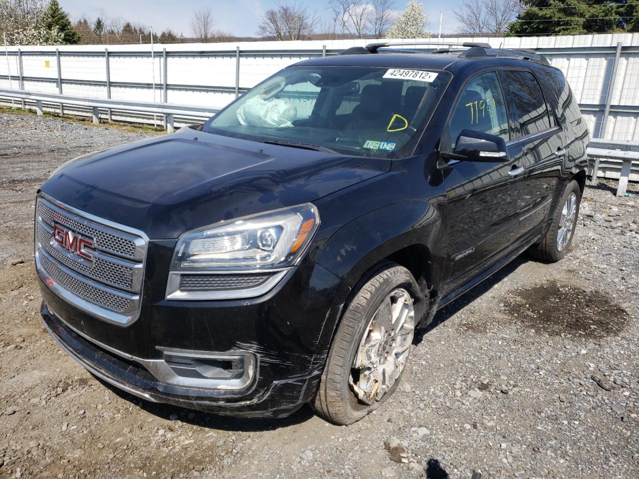 Photo 2 from auction – 2016 GMC ACADIA DEN with VIN 1GKKVTKD3GJ321132