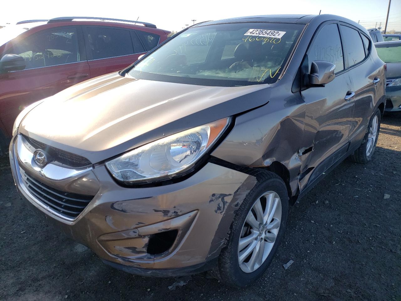 Photo 2 from auction – 2012 HYUNDAI TUCSON GLS with VIN KM8JUCAC4CU466820